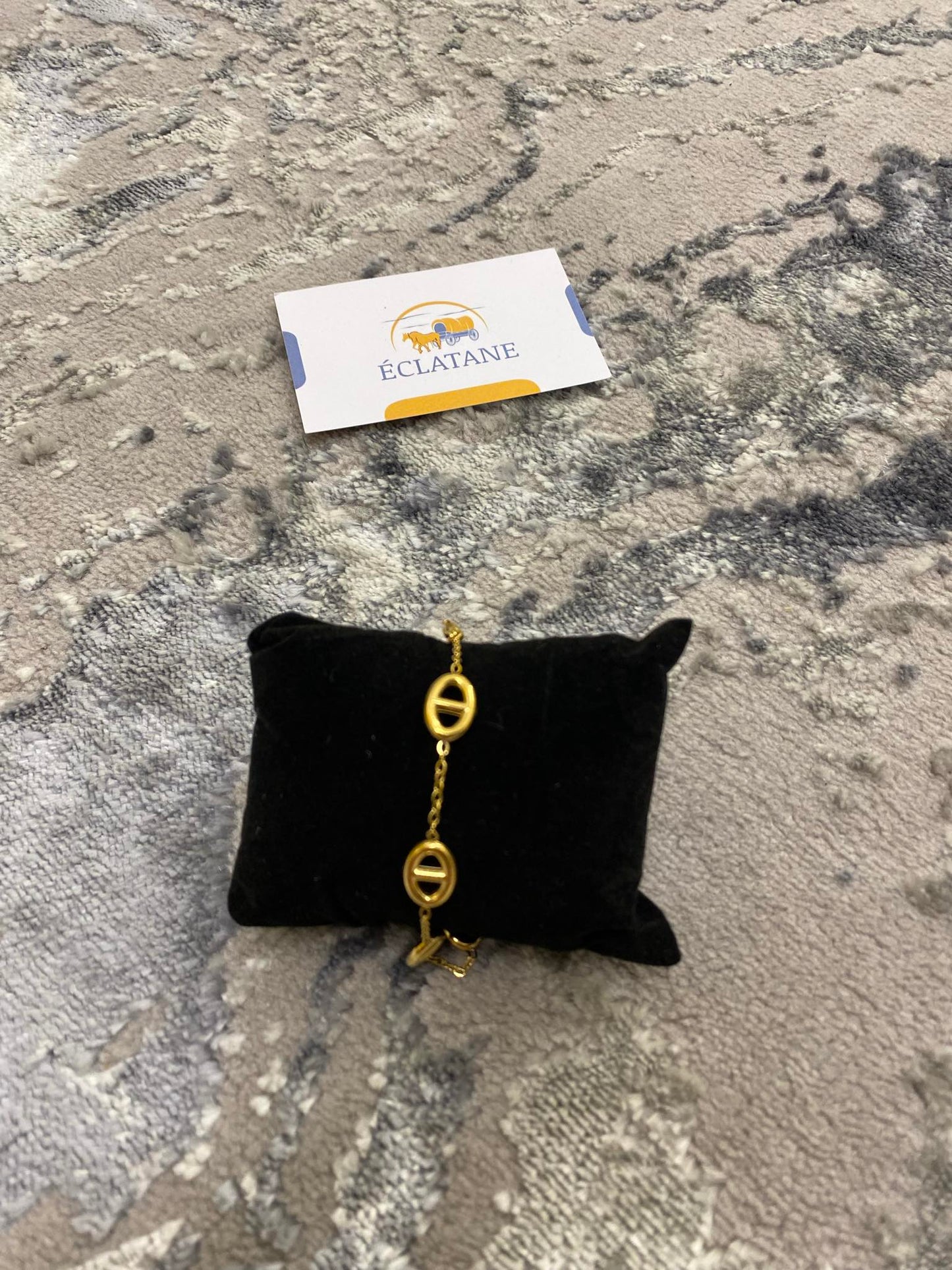 Plated Gold | CD Adjustable Bracelet