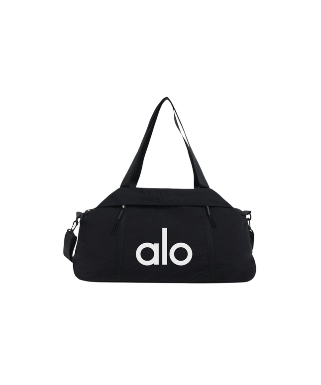 Black Yoga Gym Duffel Bag
