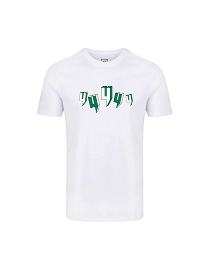 White & Green 5 YYYYY T-Shirt