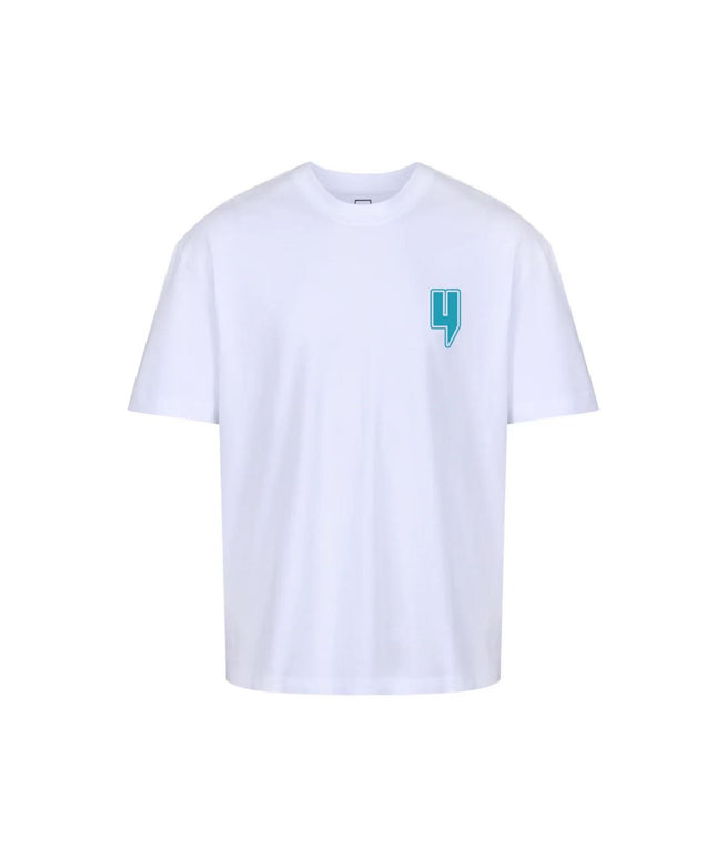 White & Blue St Moritz Ski T-Shirt