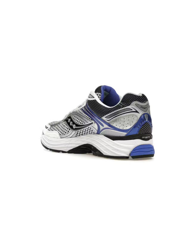 White Silver Blue ProGrid Omni 9 Trainers