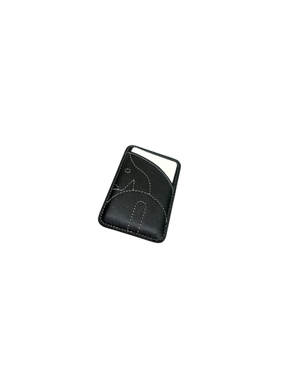 Black MagSafe Horse Card Holder