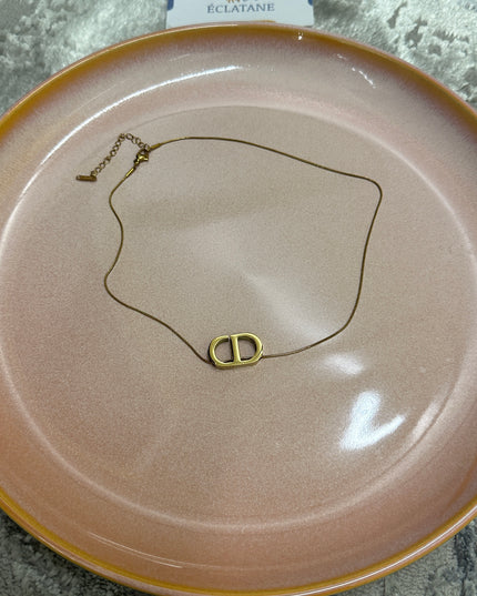 Gold Plated | CD Necklace