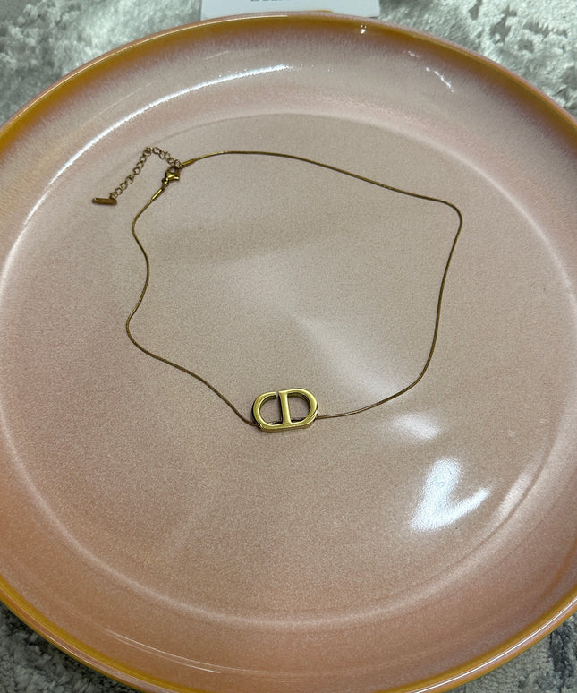 Gold Plated | CD Necklace