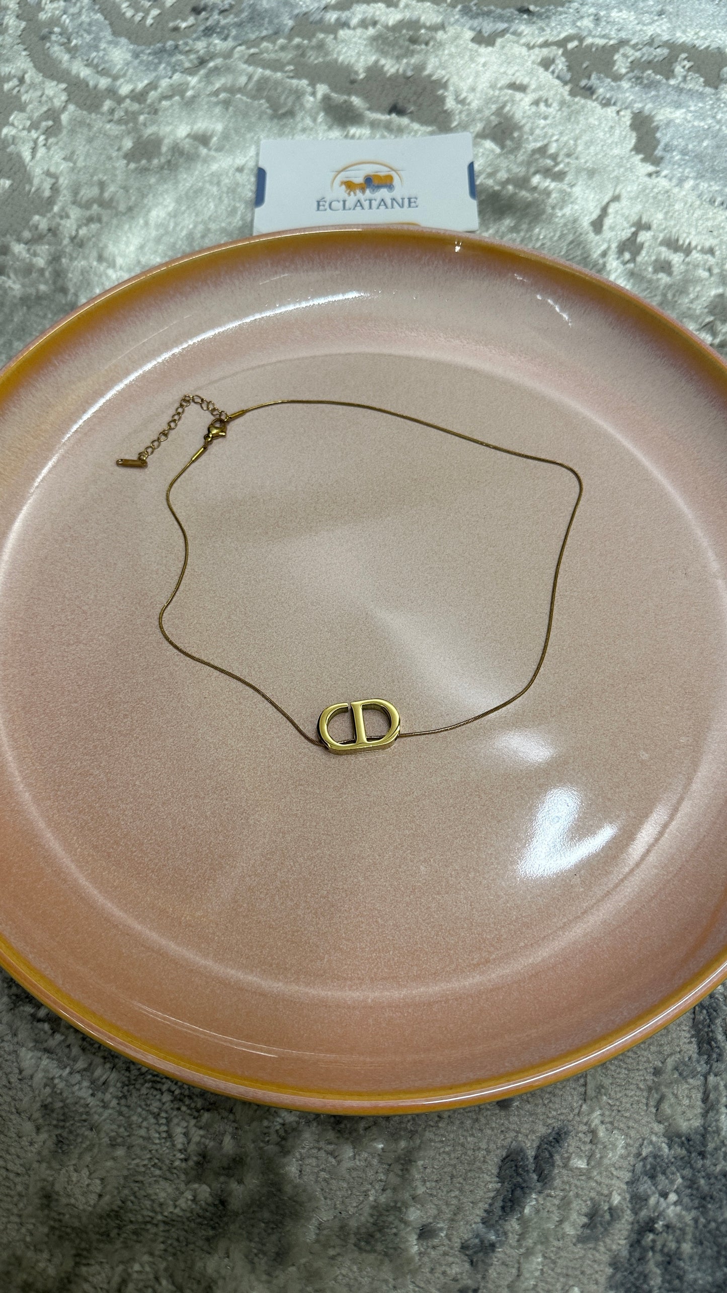 Gold Plated | CD Necklace