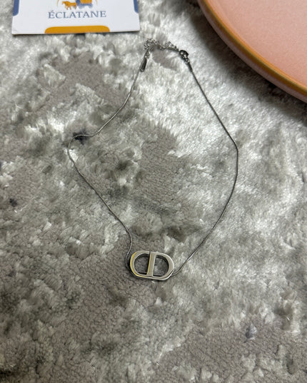 Silver Plated | CD Necklace